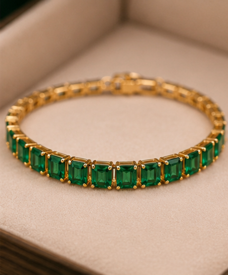 Bracelete Esmeralda
