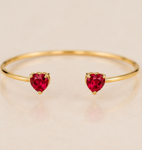 Bracelete Simples Rubi Eterno